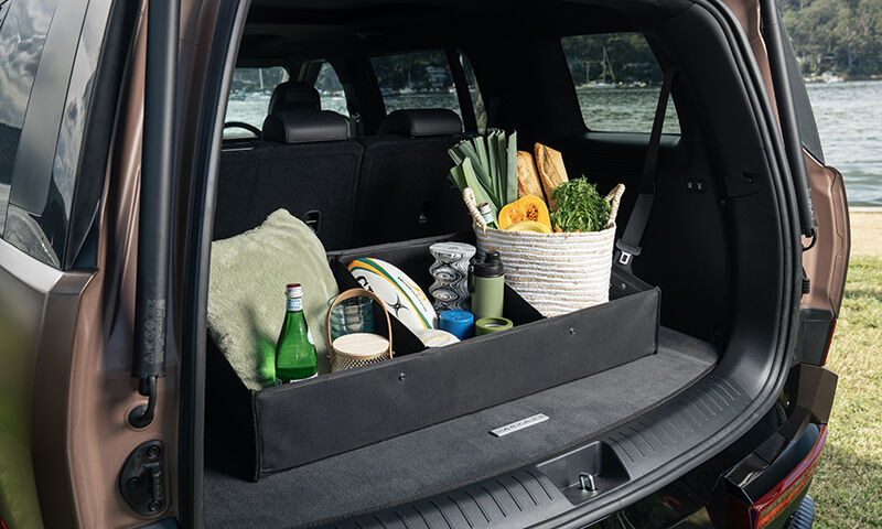Luxury cargo organiser