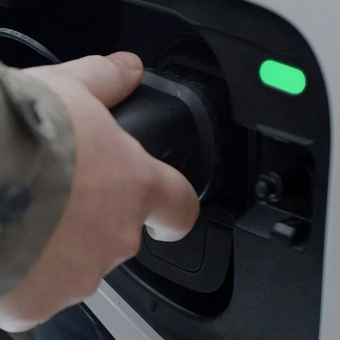 Mode 2 and Mode 3 cables come standard Charge up at home or on the road. Rock on.  Image