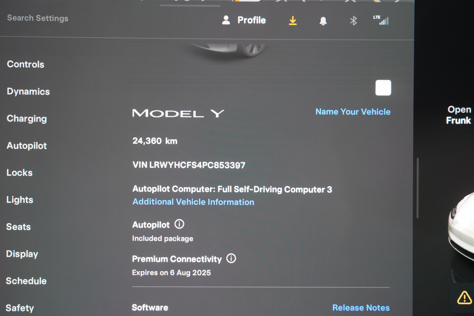 2023 Tesla Model Y Y Rear-Wheel Drive SUV Image 14