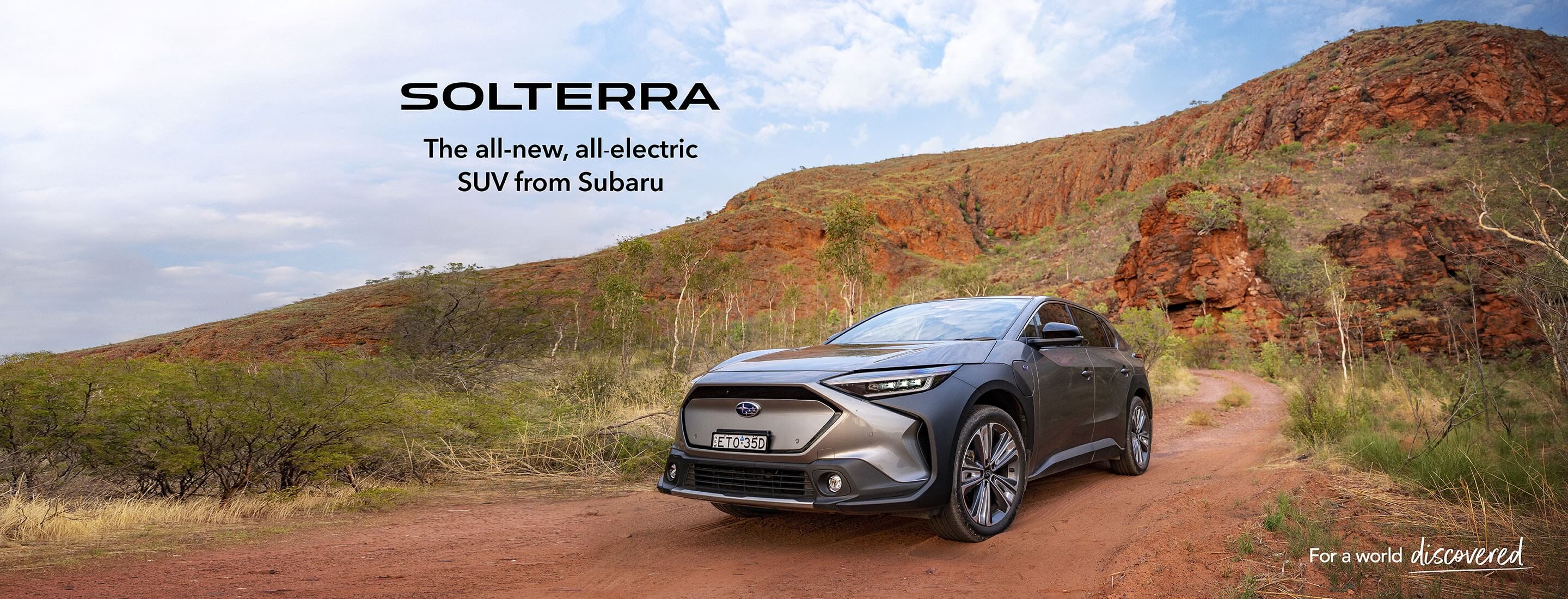  All-new, all-electric SUV Subaru Solterra<br>A new dawn for all seasons Image