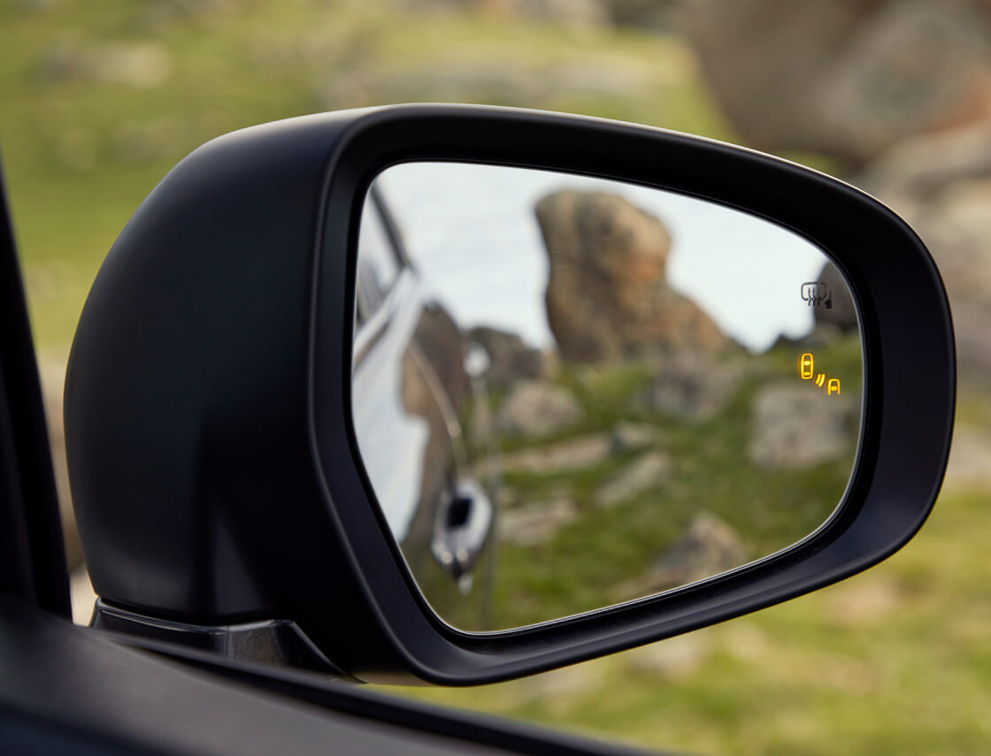 Folding door mirrors Image
