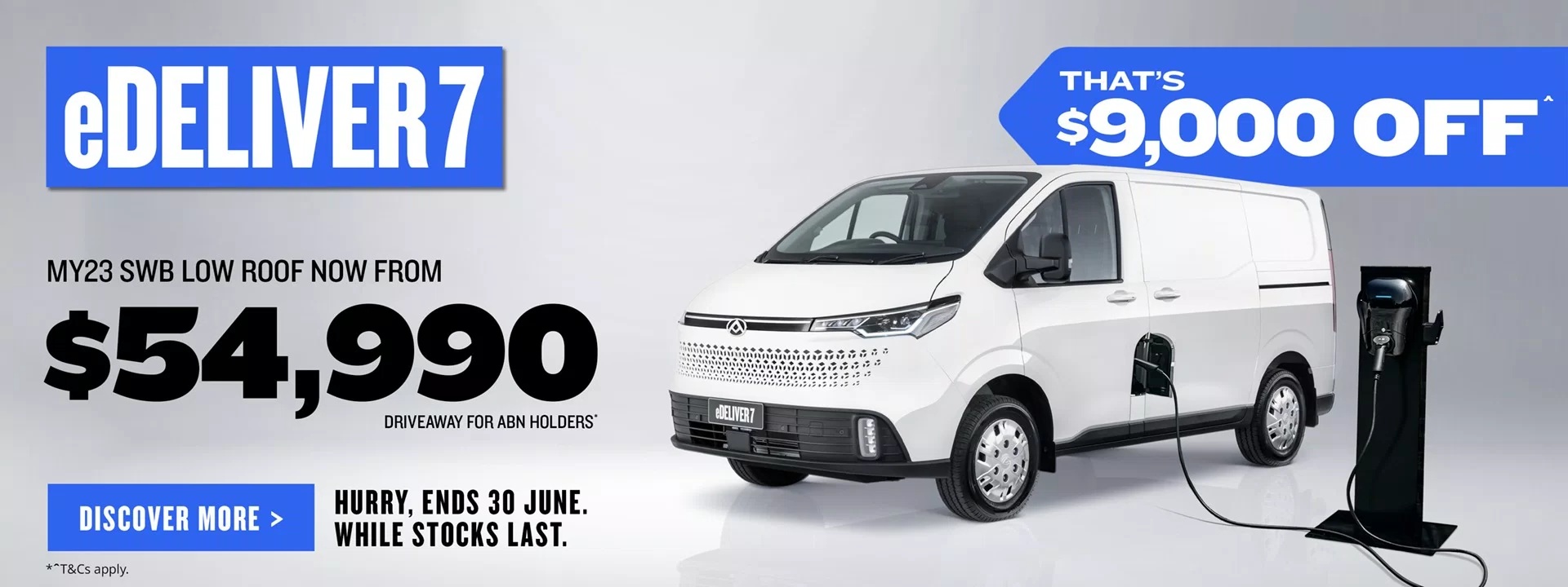 eDELIVER7 ALL-ELECTRIC - DOESN'T COST THE EARTH. DISCOVER MORE