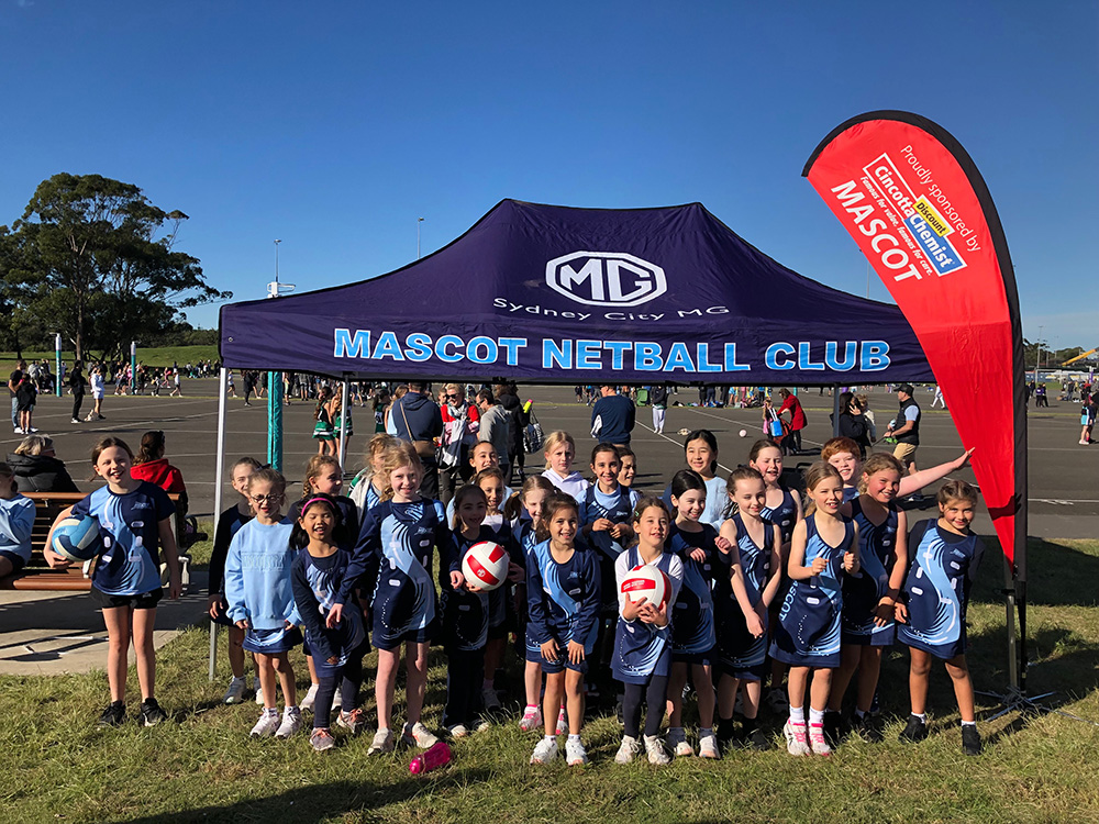 Sydney City MG Mascot Netball Club Partnership