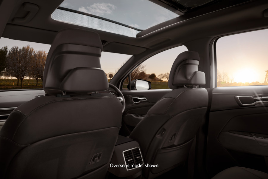Panoramic sunroof
