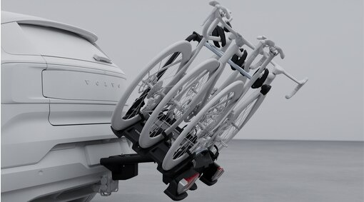 Bike rack for 3-4 bikes, towbar
