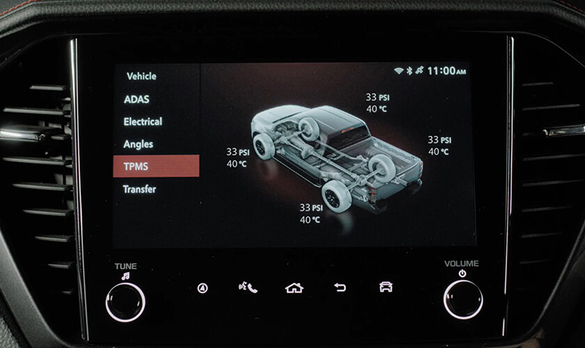 Tyre Pressure Monitoring System (TPMS) Image