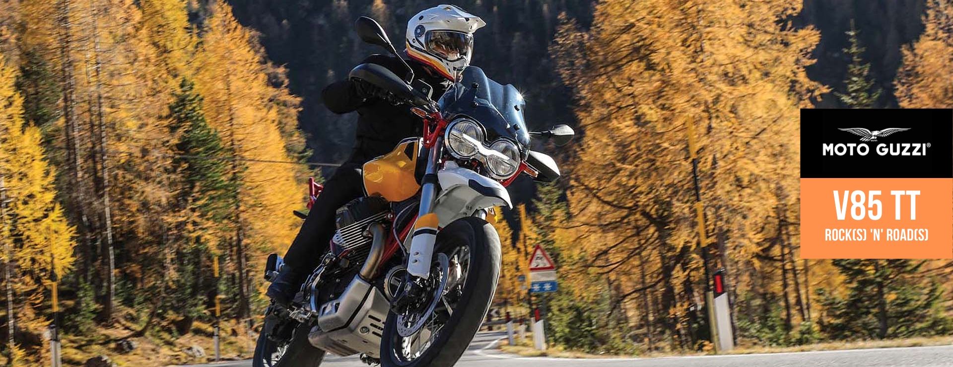 Moto Guzzi V85 TT - ROCK(S) ‘N’ ROAD(S). Test Ride Today!