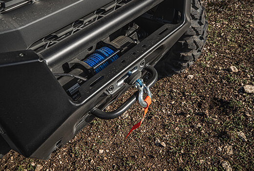 POLARIS HD 4,500 LB. WINCH WITH SYNTHETIC ROPE AND AUTOSTOP Image