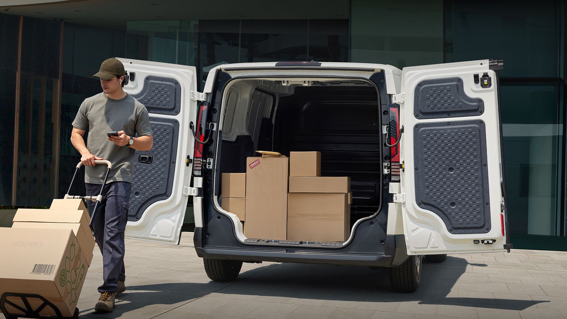 Smarter logistics, faster last-mile. Image