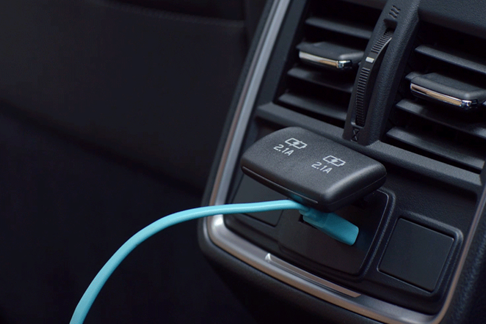 Forester Quick-Charge Rear USB Ports