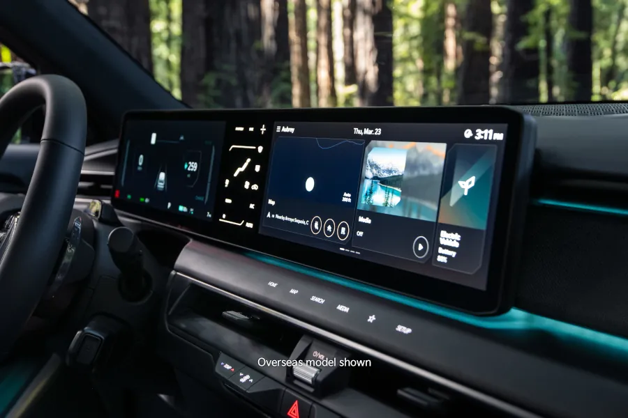 Integrated panoramic display