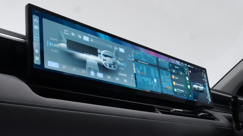 27’’ panoramic display