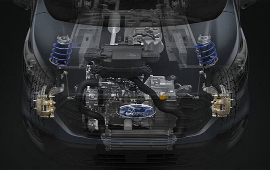Advanced 2.0L EcoBlue Engine & Automatic Transmission Image