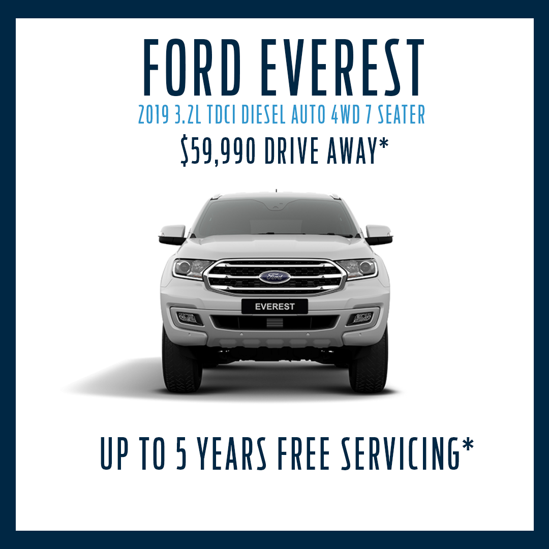 MY19 Everest Trend 4WD With Free Servicing*