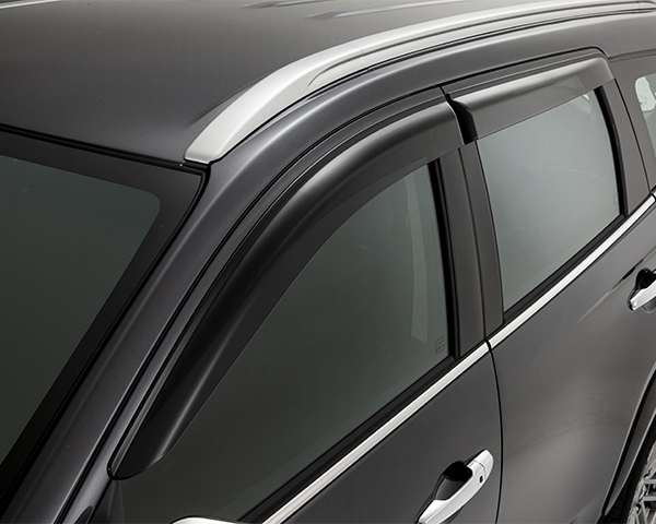 Weathershields front and rear