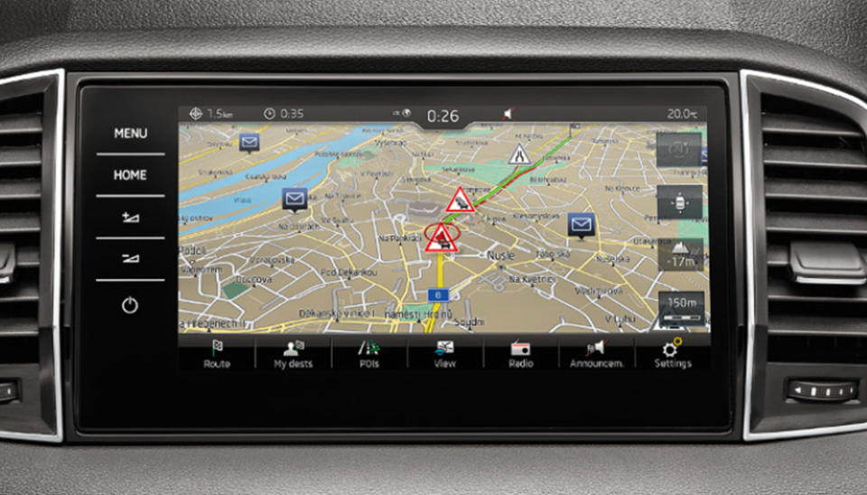 Karoq Columbus Navigation