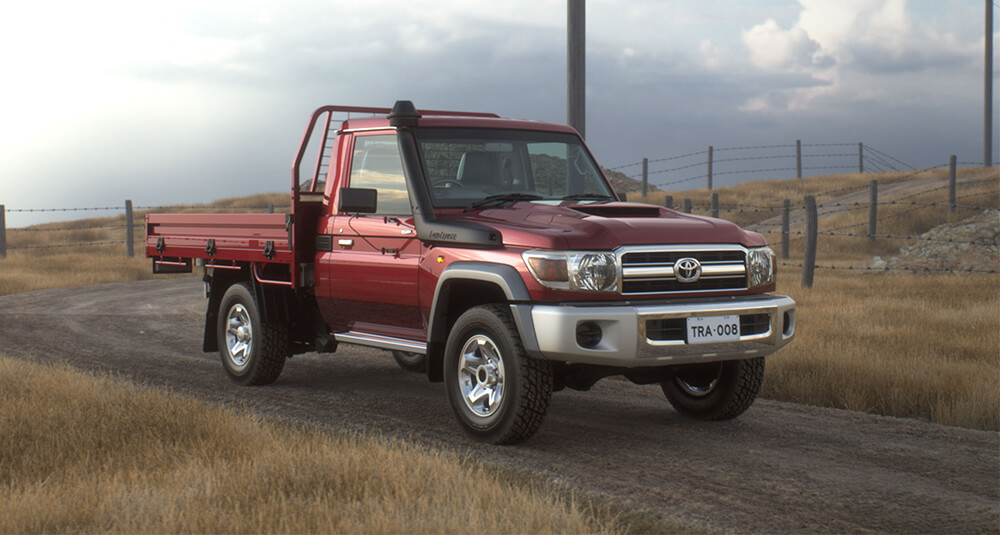 LandCruiser 70 Real power, no sweat