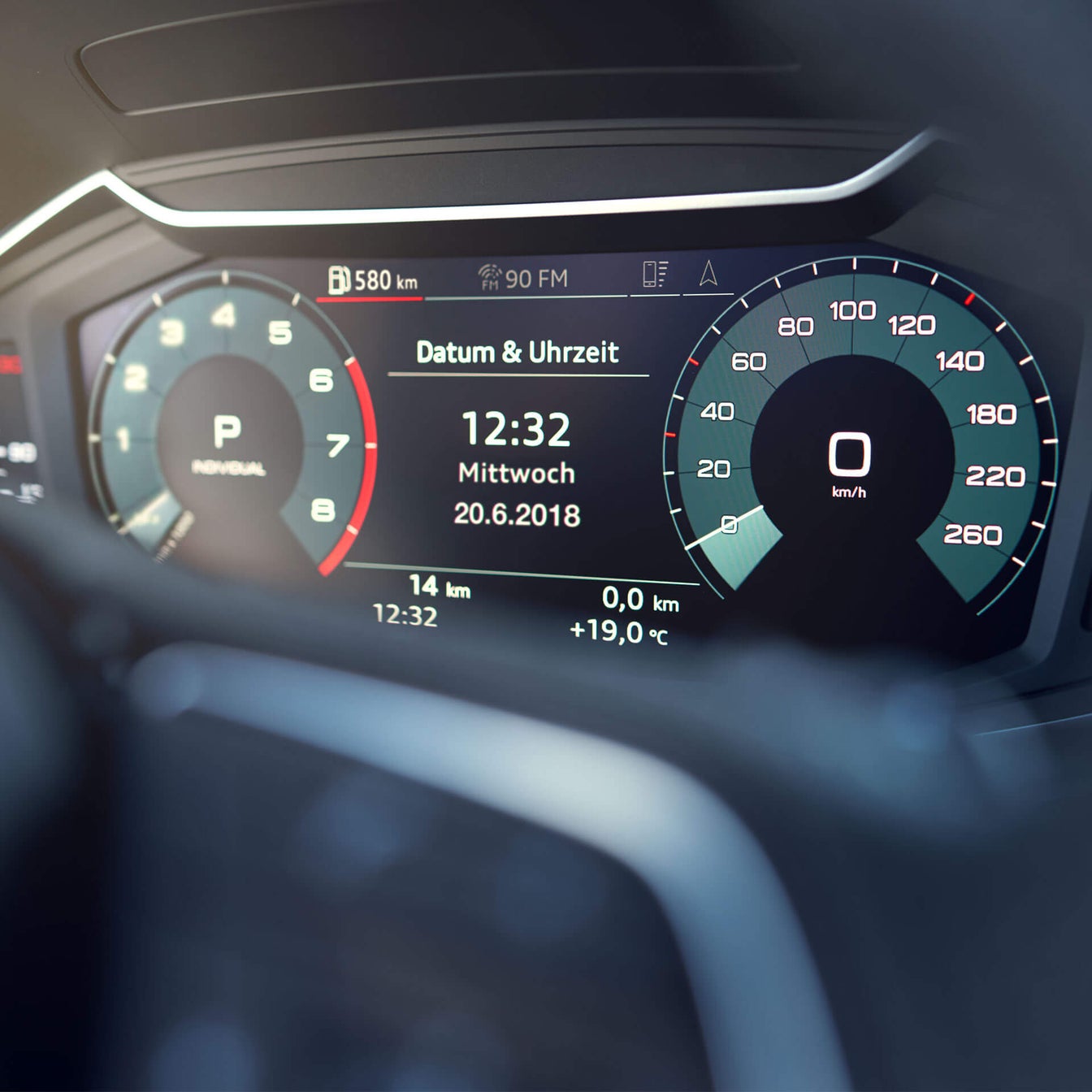 Audi virtual cockpit Image