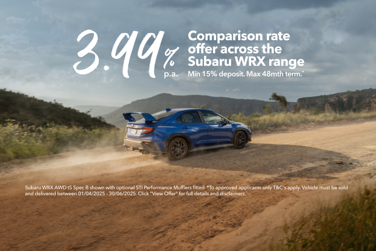 WRX Finance offer