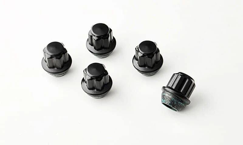 N Performance black wheel nuts