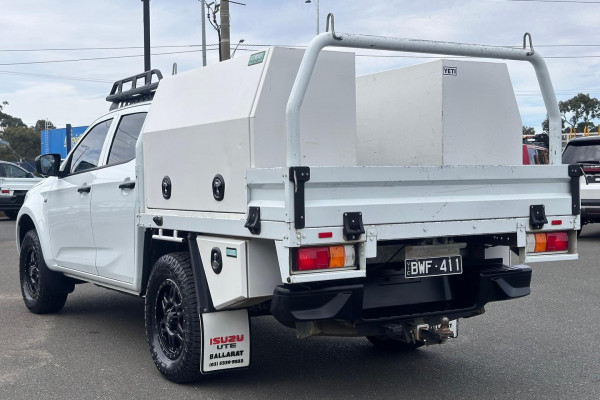 2022 Isuzu D-MAX RG SX High Ride Cab Chassis Image 7