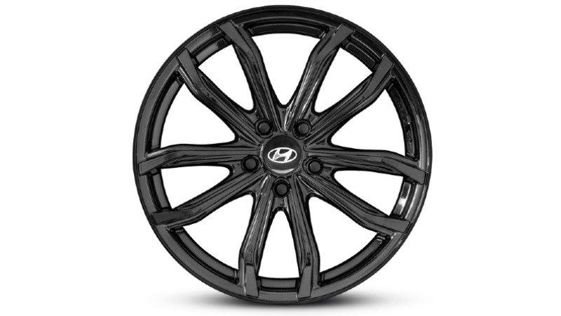 <img src="18" Muan gloss black alloy wheel.