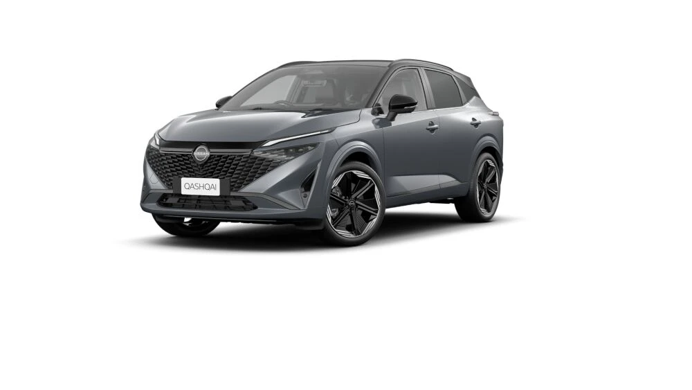 Two-Tone Ceramic Grey and Black Onyx Roof