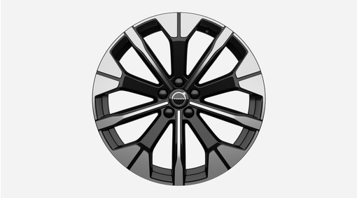 20" 5-Y Spoke Glossy Black Diamond Cut- 1301