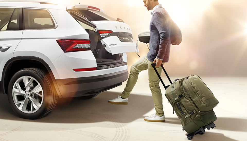 Kodiaq Automatic Tailgate Opening with Virtual Pedal