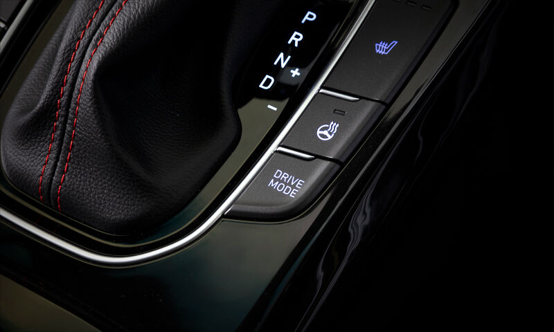 Three drive modes. Image