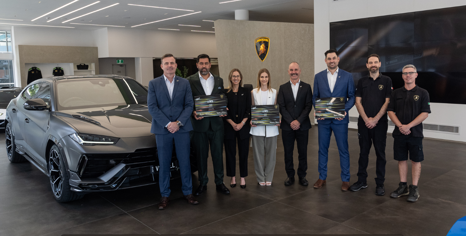 Lamborghini Brisbane awarded 2023 Best Overall Asia Pacific Dealer