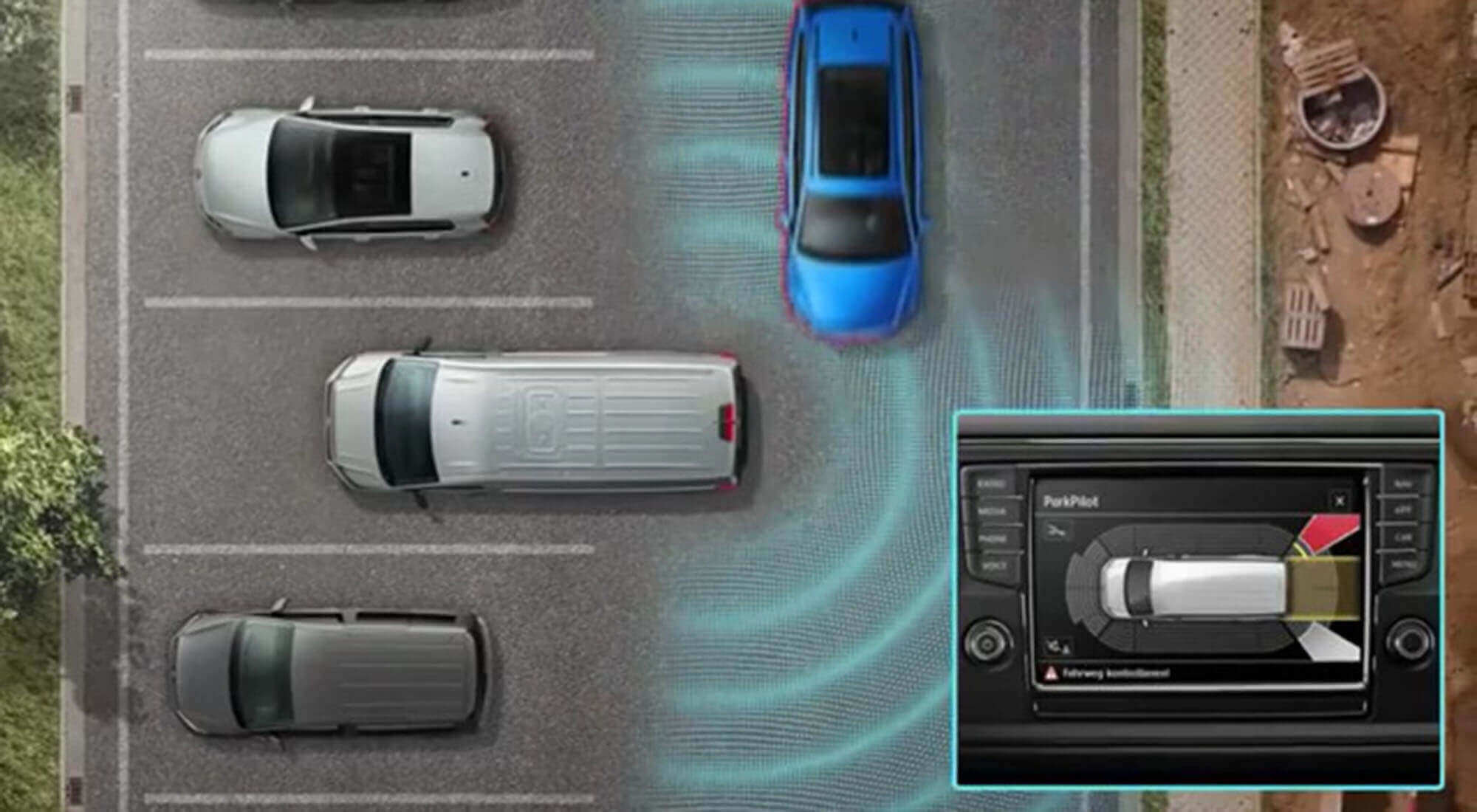 Stress-free parking Reverse Camera Image