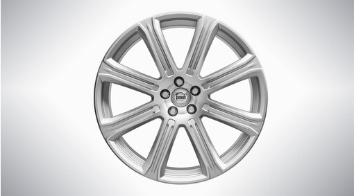 21" 8-Spoke Silver Diamond Cut - 174