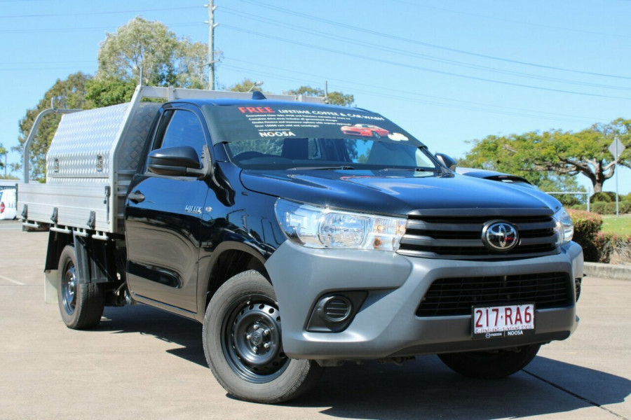 2022 Toyota HiLux TGN121R WorkMate Cab Chassis Image 1