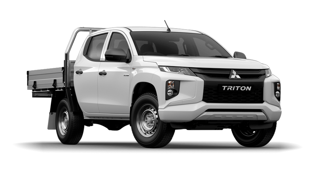 2021 MY20 Mitsubishi Triton MR GLX Double Cab Chassis 4WD Cab chassis - dual cab