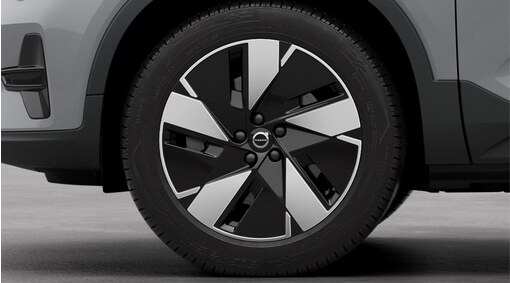 19" 5-Spoke Black Diamond Cut