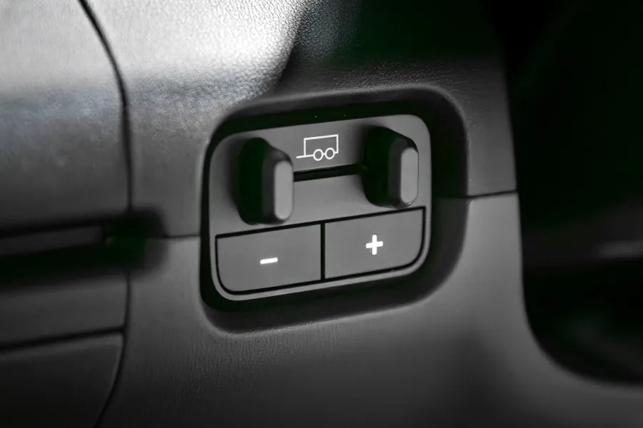 Integrated trailer brake controller