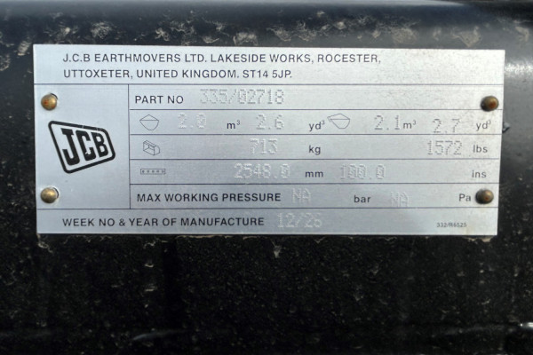 2025 JCB WHEELED LOADER Wheel Loader Image 18