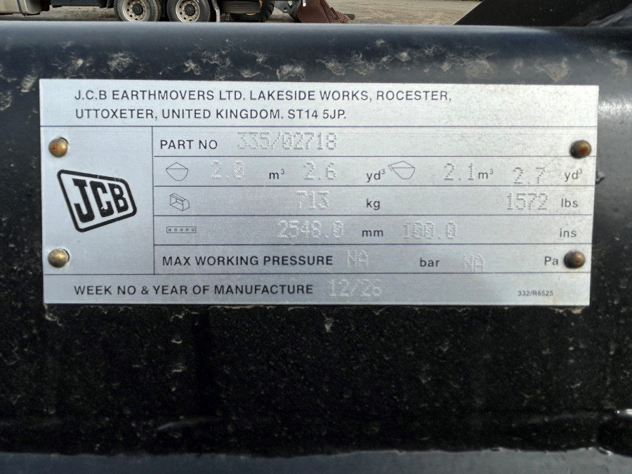 2025 JCB WHEELED LOADER Wheel Loader Image 18