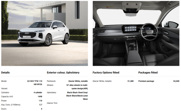 2026 Audi Q3 F3 40 TFSI S line SUV image 2