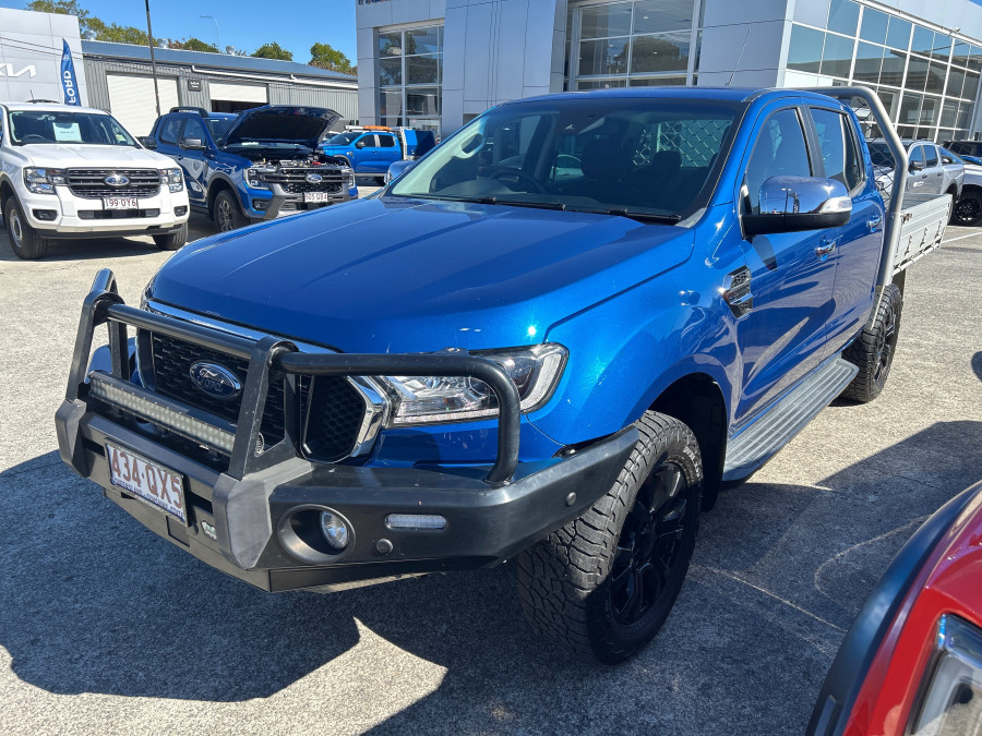 2021 MY21.75 Ford Ranger PX MkIII XLT Cab Chassis Image 2
