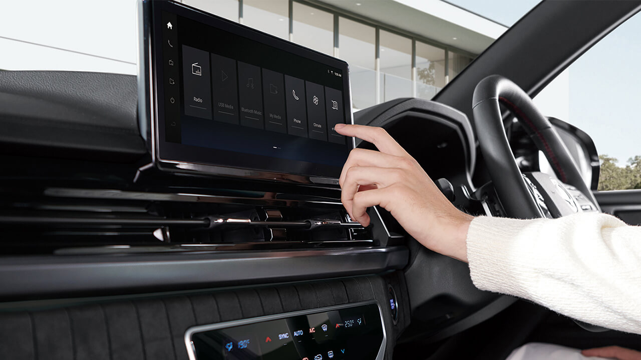 Smart audio with 12.3-inch touchscreen Image