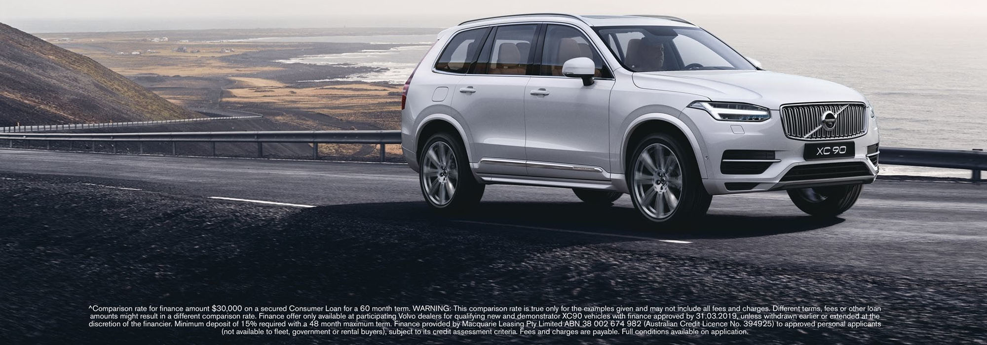 1.9% p.a. comparison rate^ finance. Minimum 15% deposit required. Offer must end March 31.