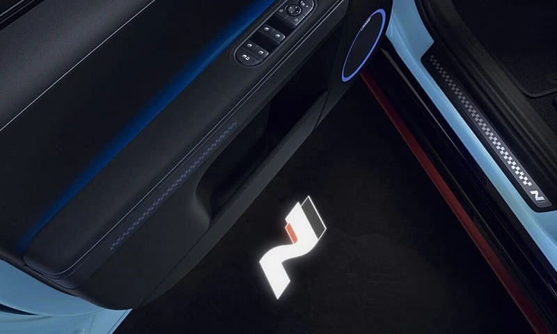 Door Spot Lamp - N Logo