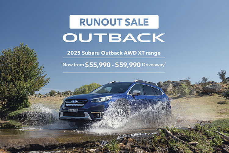 2025 Subaru Outback XT Runout sale!