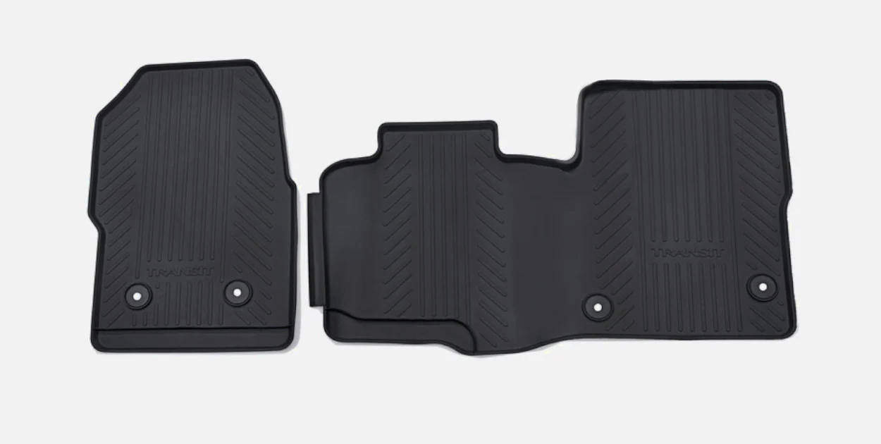 Mats All Weather Floor - Front - Dual Passenger Seat - Manual