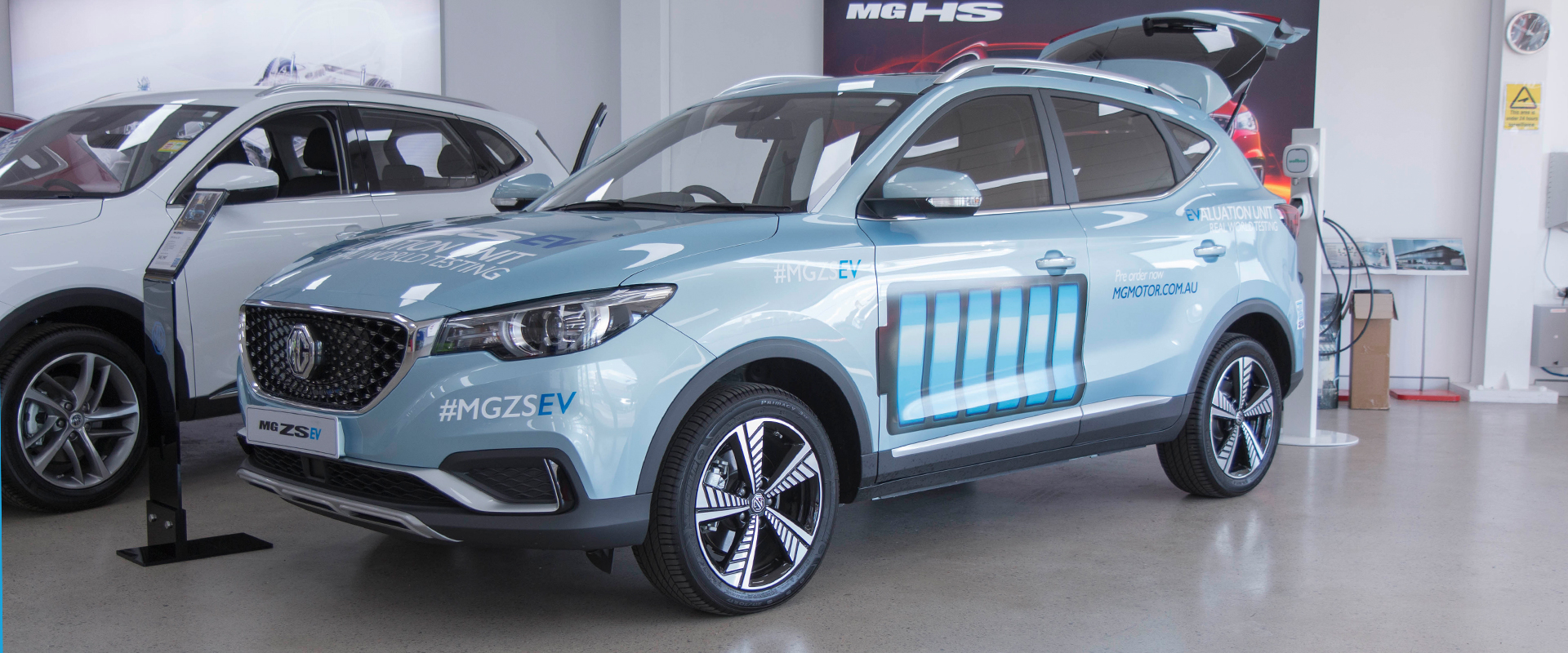 MG ZS EV Display Event at MG Parramatta