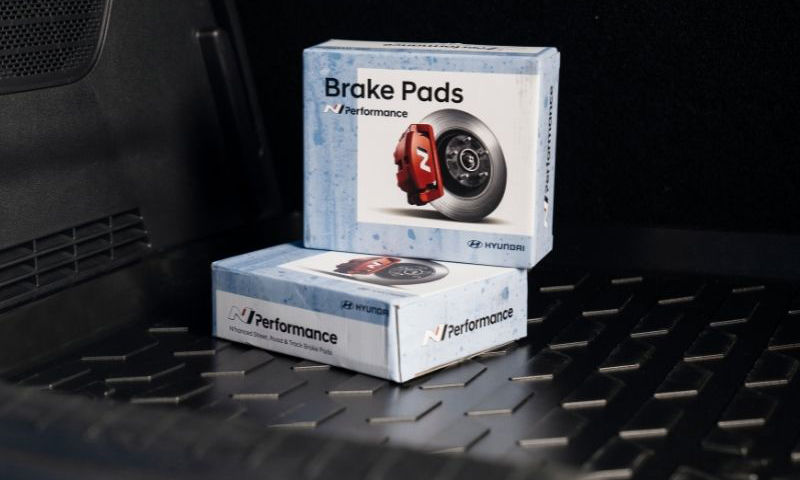 N performance brake pads - front