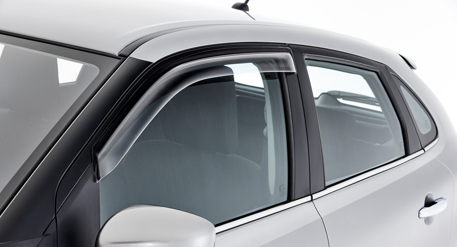 Baleno - Slimline Weathershields, Front