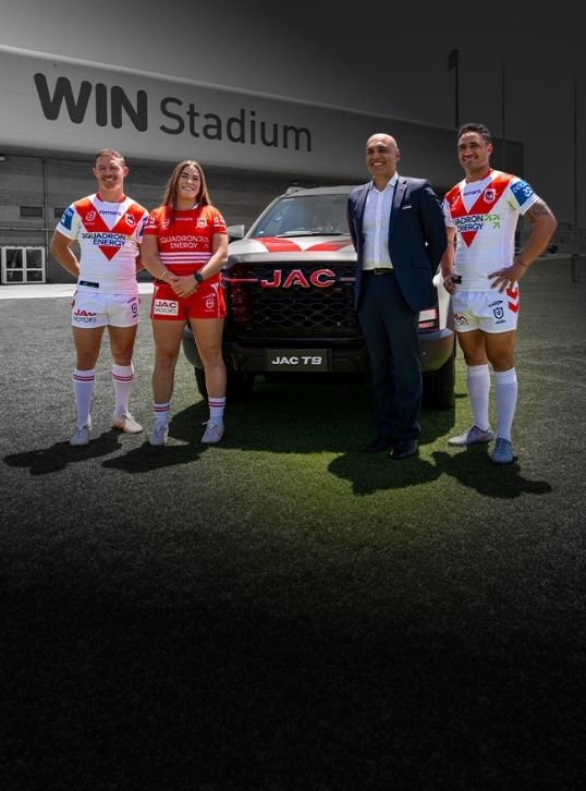 JAC x Dragons. United by performance, toughness and community.